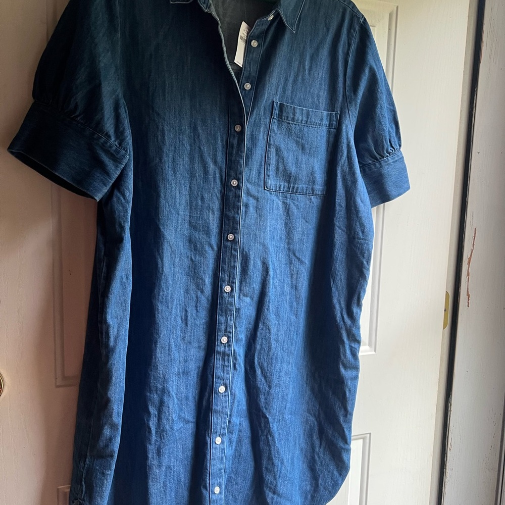 Blue Denim Dress